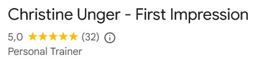 2025-07-31 - First Impression - 32 5-Sterne-Rezensionen auf Google